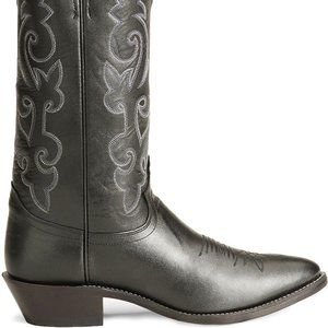 JUSTIN LONDON CALFSKIN COWBOY BOOTS